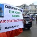 Churchill downs valets go on strike
